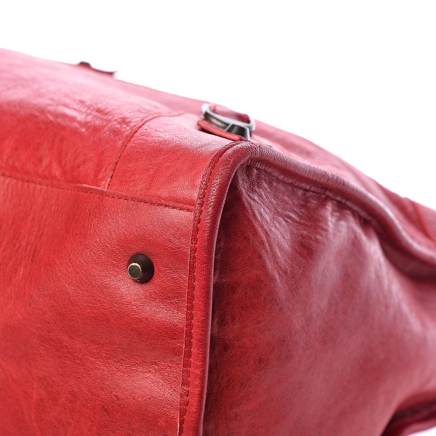 Balenciaga Agneau Classic Hardware Work Rouge Vif 13 of 14