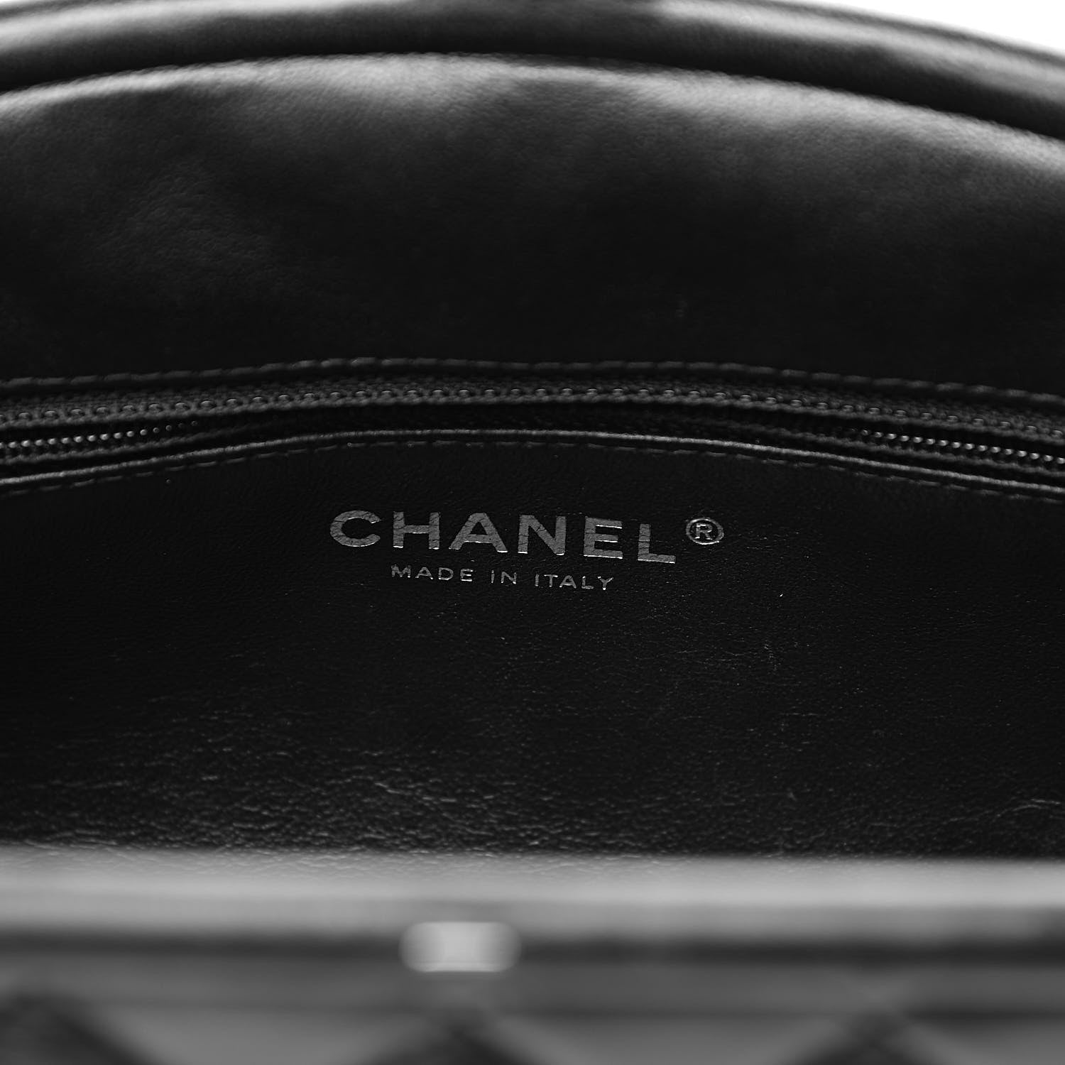 Chanel Lambskin Quilted Timeless Clutch Black 6 of 9