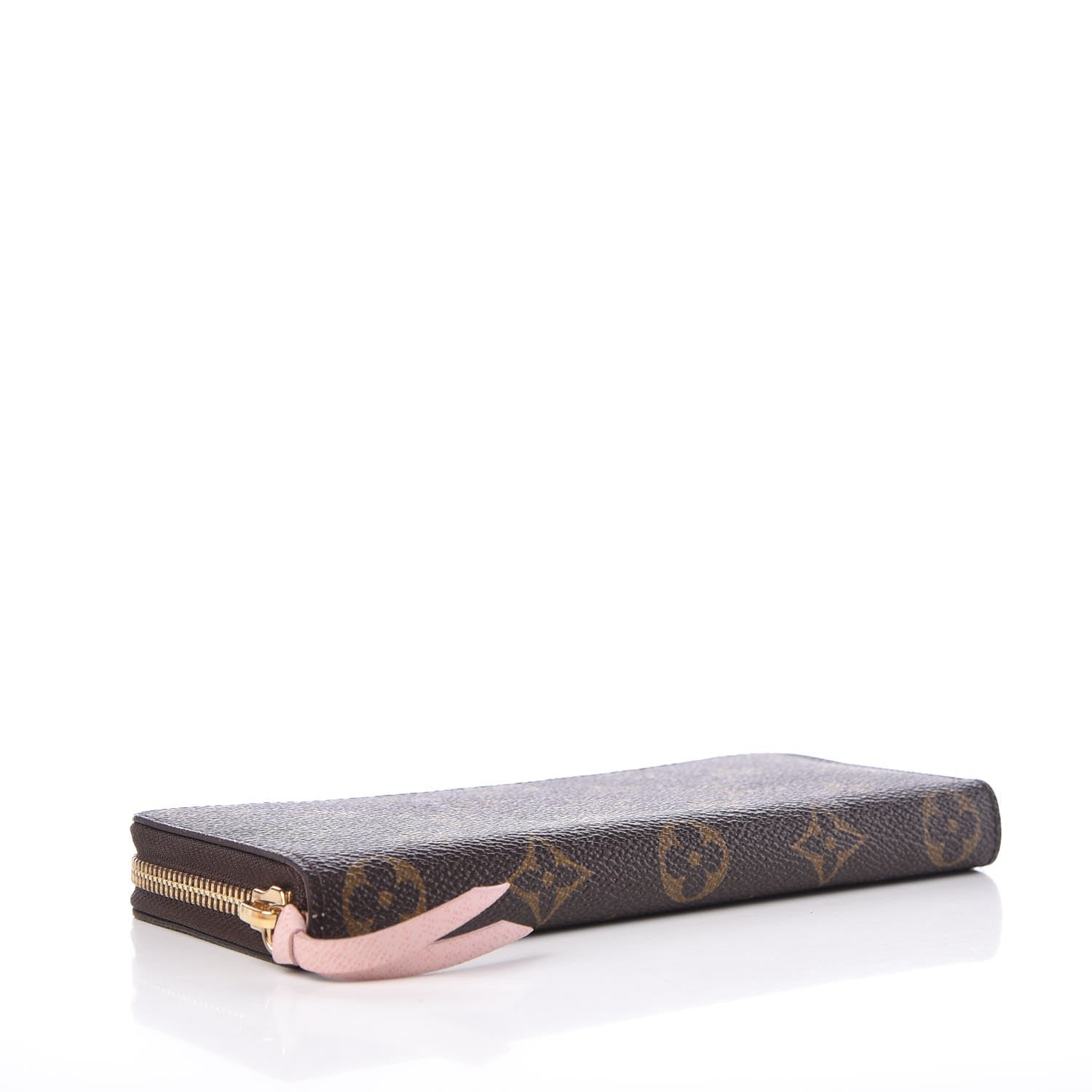 Louis Vuitton Monogram Clemence Wallet Rose Ballerine 4 of 9