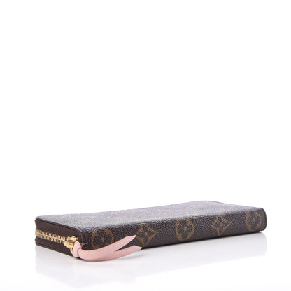 Louis Vuitton Monogram Clemence Wallet Rose Ballerine 4 of 9