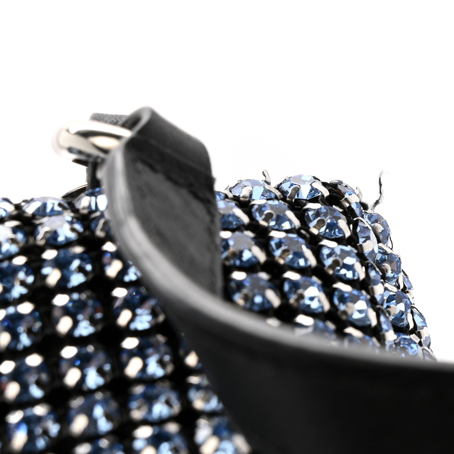 Alexander Wang Mesh Crystal Rhinestone Mini Heiress Pouch Baby