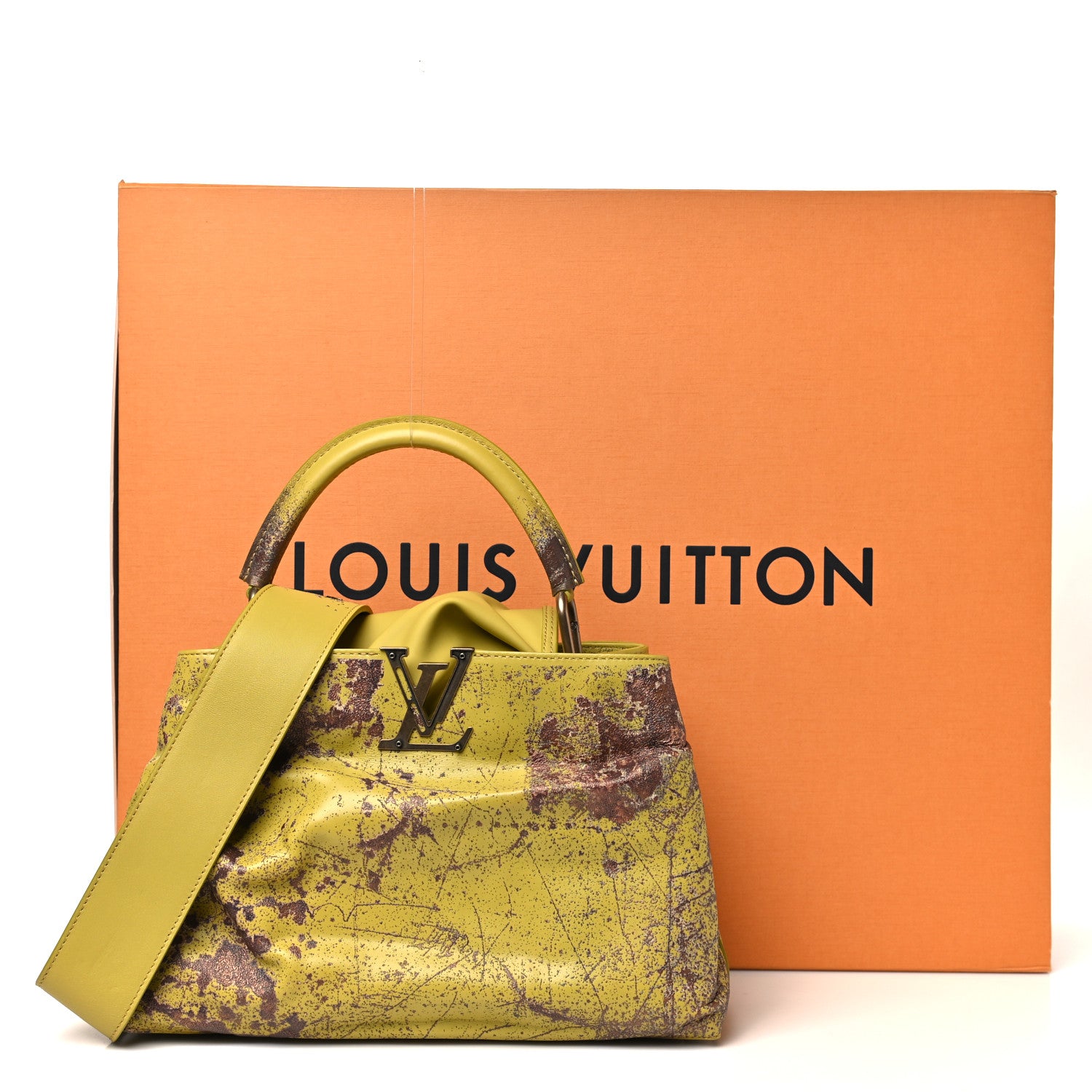Louis Vuitton X KENNEDY YANKO Taurillon Artycapucines MM Louis Vuitton X KENNEDY YANKO Taurillon Artycapucines MM