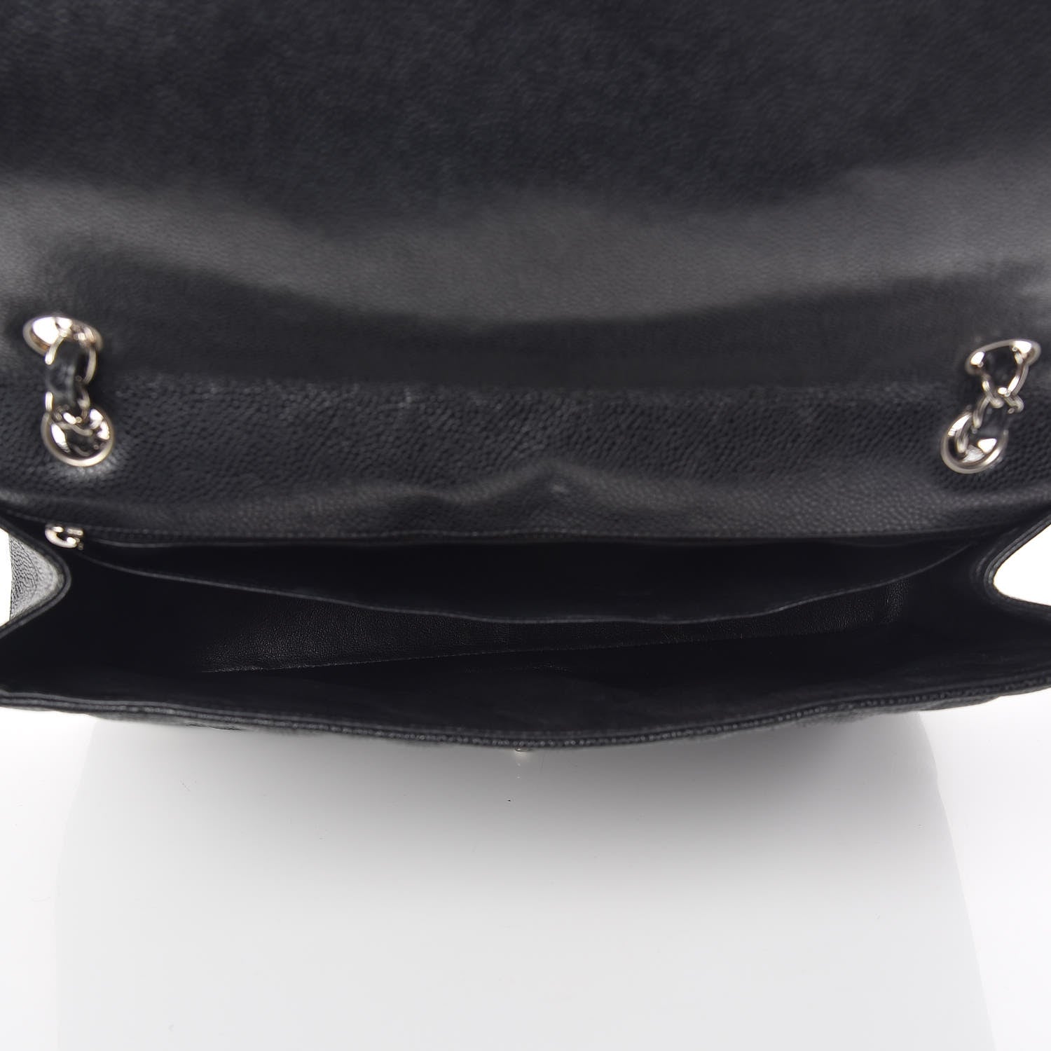 Chanel Caviar Quilted Maxi Single Flap Black 7 of 11