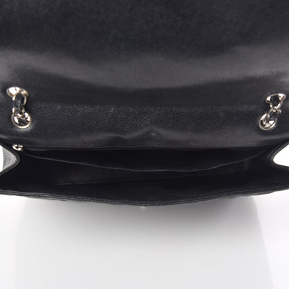 Chanel Caviar Quilted Maxi Single Flap Black 7 of 11