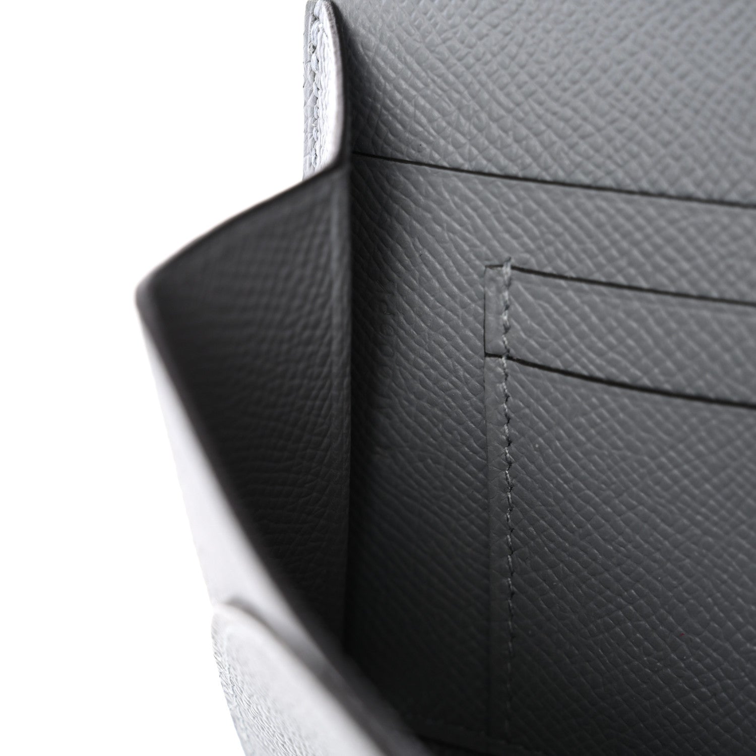 Hermes Epsom Maillon Wallet To Go Gris Pantin 7 of 10