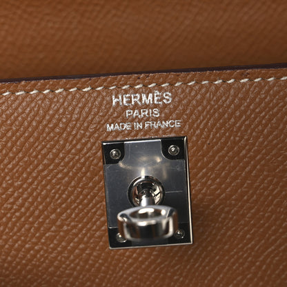 Hermes Epsom Kelly Sellier 25 Gold 6 of 11