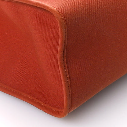 Hermes Toile Vache Hunter Herbag Zip 31 PM Rouge Tomate Natural 9 of 11