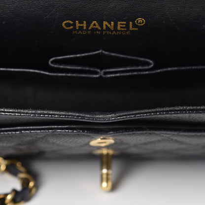 Chanel Caviar Quilted Medium Double Flap Black 9 of 16