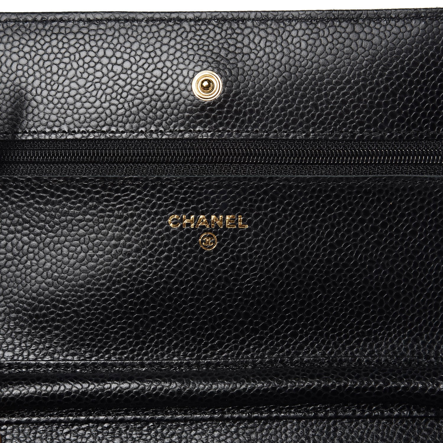 Chanel Caviar Quilted Wallet On Chain WOC Black 6 of 9