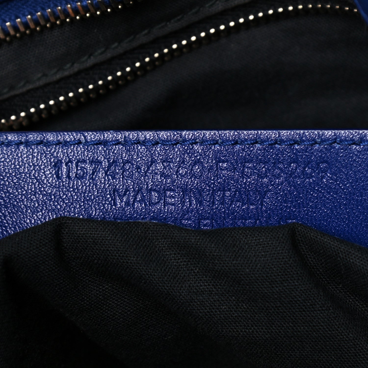 Balenciaga Chevre Gold Metallic Edge Hardware City Bleu Roi 7 of 13
