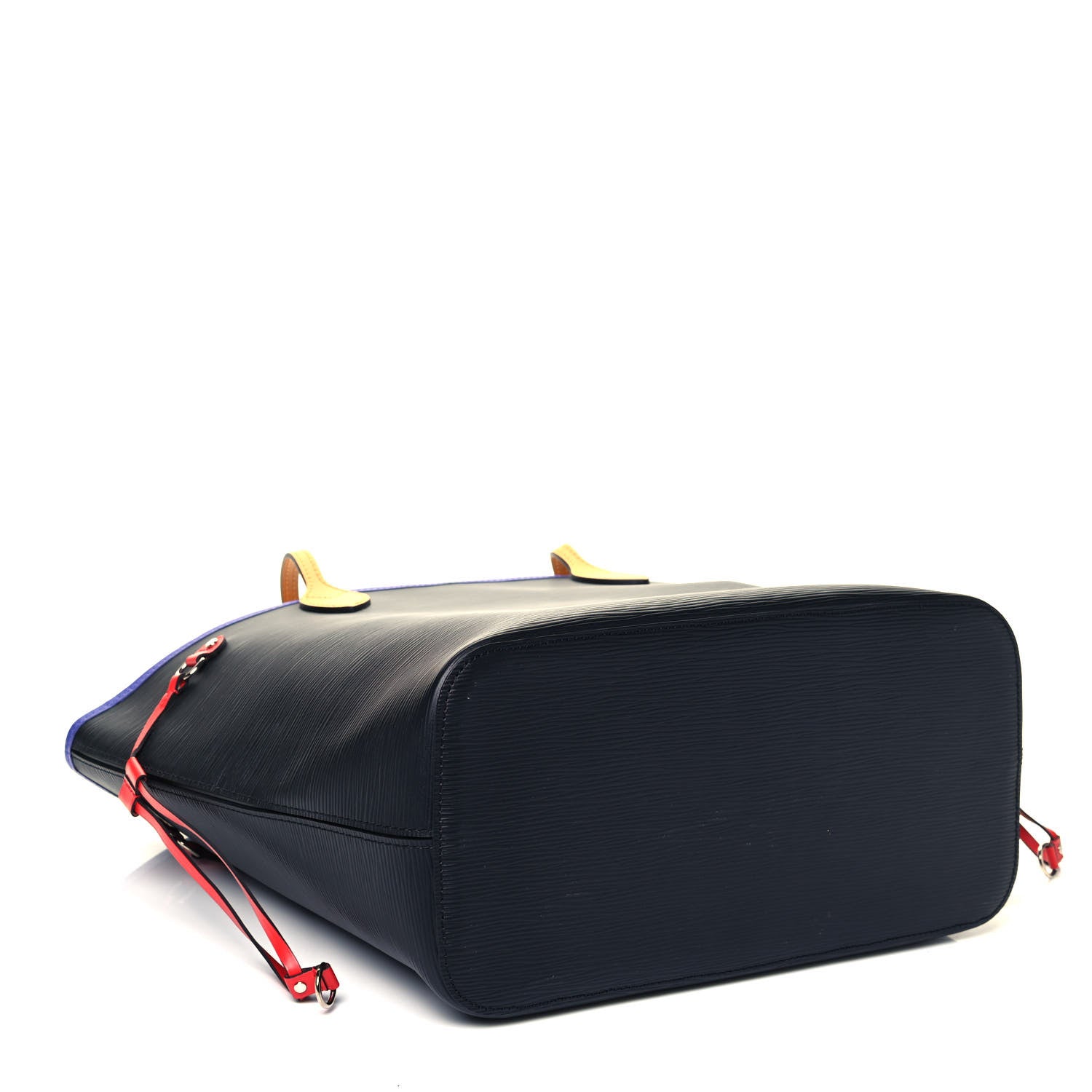 Louis Vuitton Epi Neverfull MM Noir Figue Safran 4 of 8