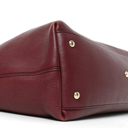 Gucci Cellarius Calfskin Large Soho Working Tote Bordeaux 8 of 9