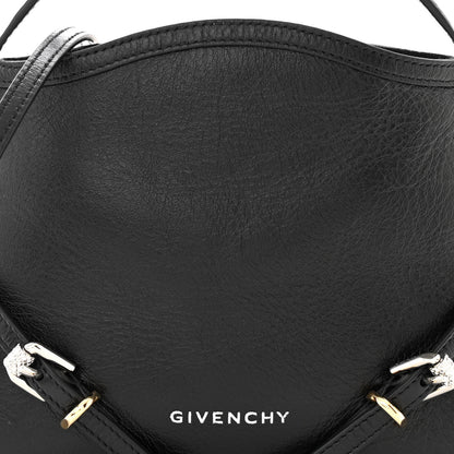 Givenchy Tumbled Calfskin Nano Voyou Bag Black 8 of 10