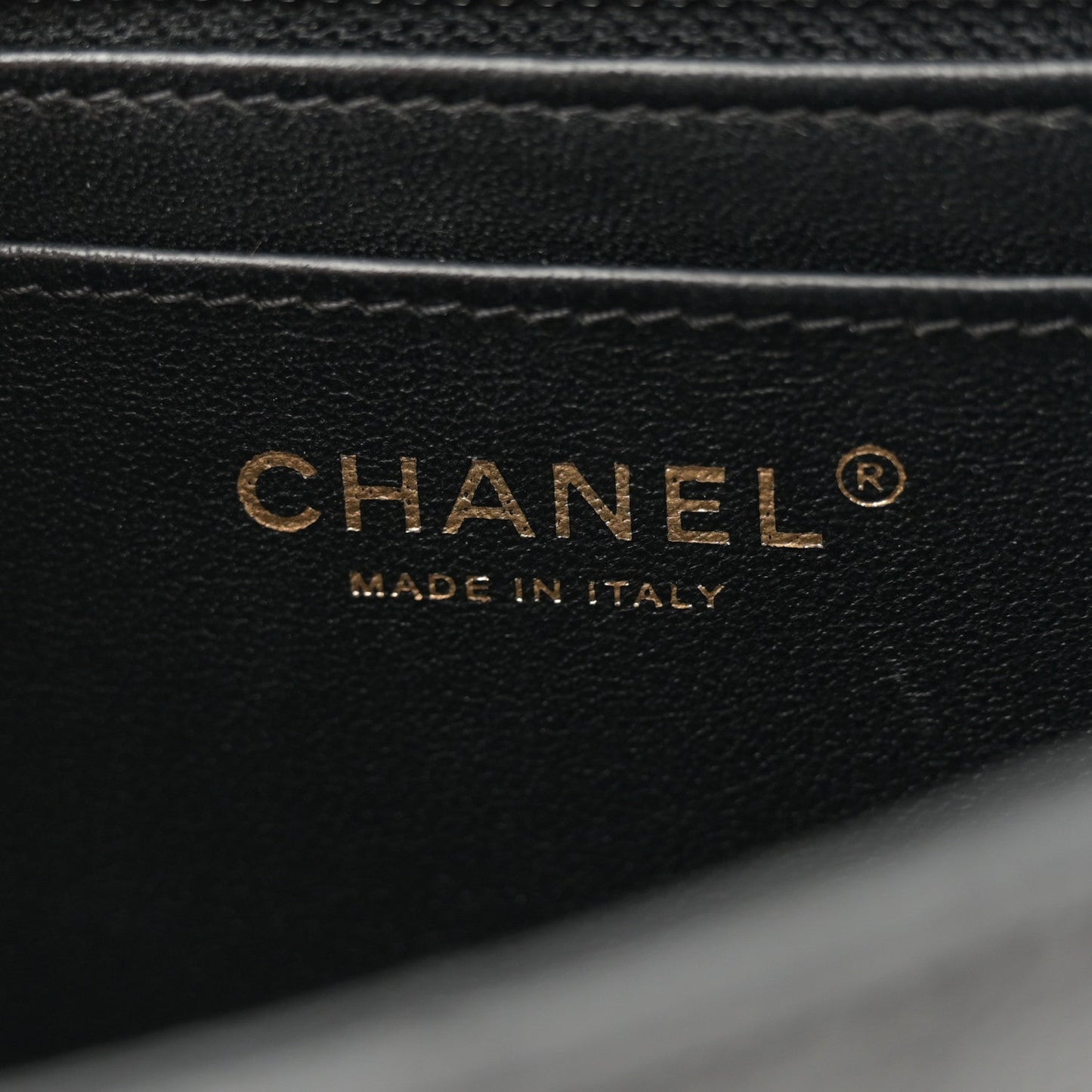Caviar Quilted Mini Square Flap Black