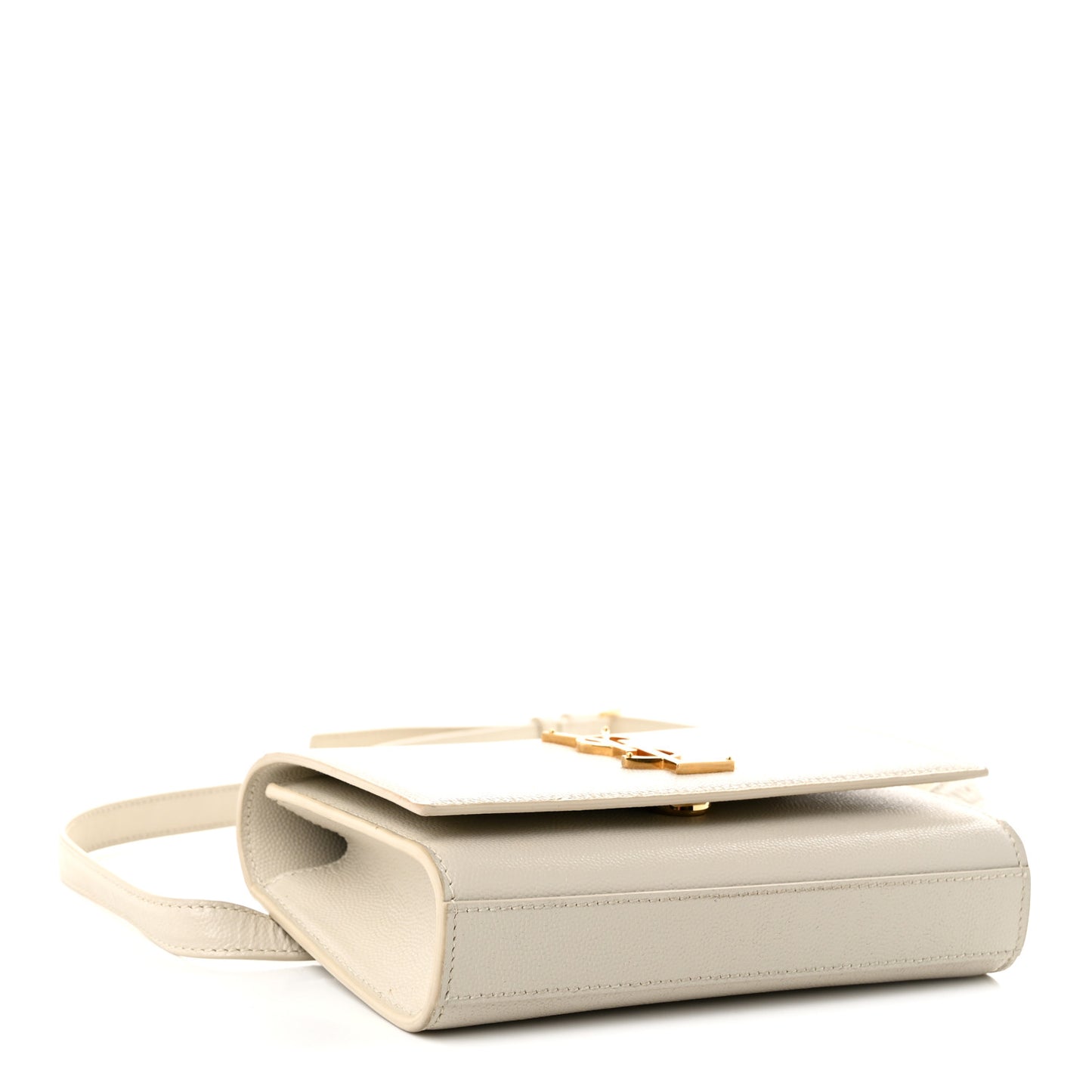 Grain De Poudre Monogram Kate Belt Bag Crema Soft