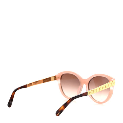Louis Vuitton Acetate Petit Soupcon Cat Eye Sunglasses Z1858W Light Tortoisehell 4 of 9