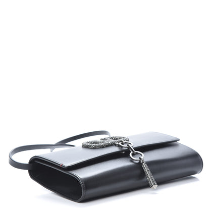 Valentino Garavani Calfskin VCase Chain Wallet Black 4 of 12
