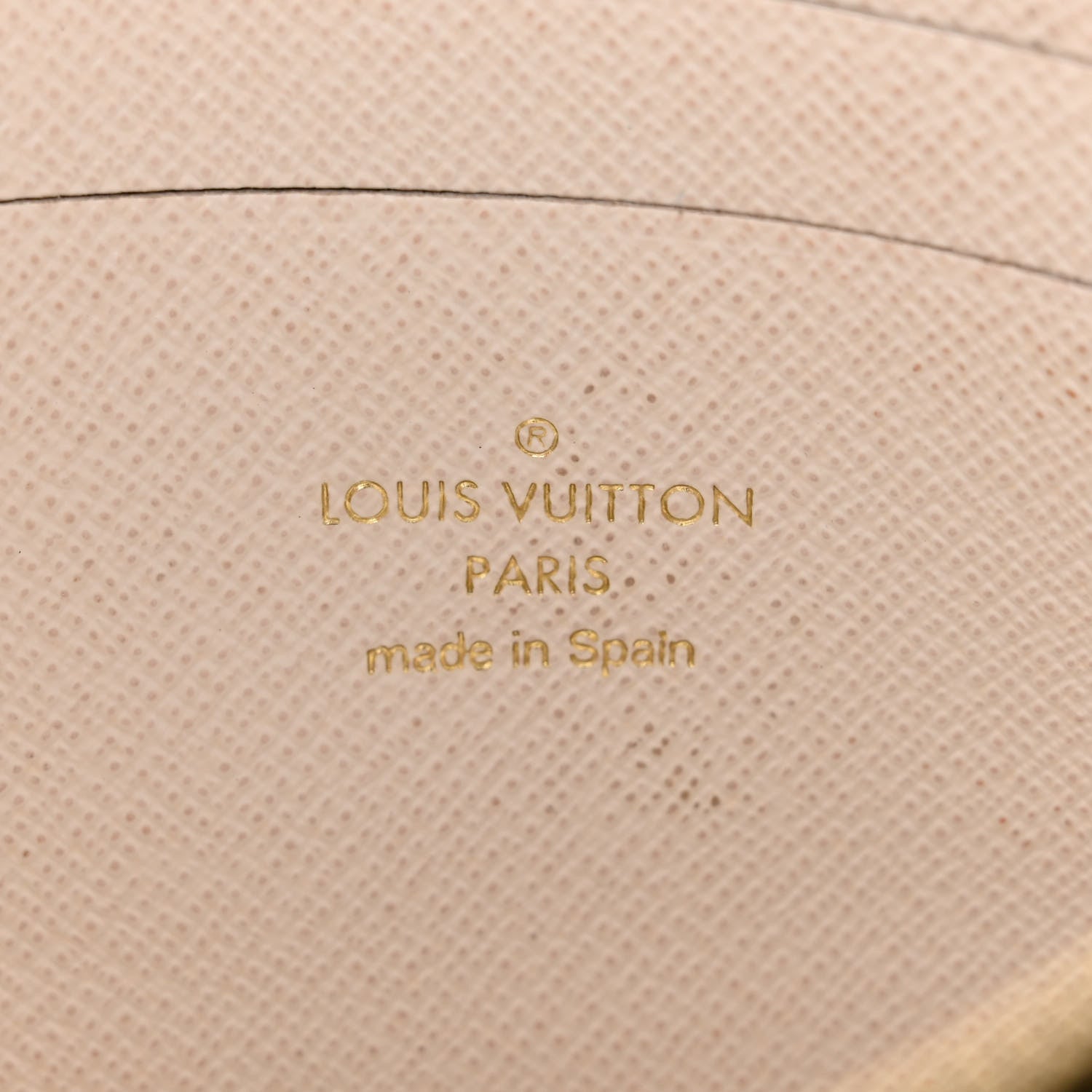 Louis Vuitton Monogram Giant Crafty Double Zip Pochette Creme Caramel 7 of 11