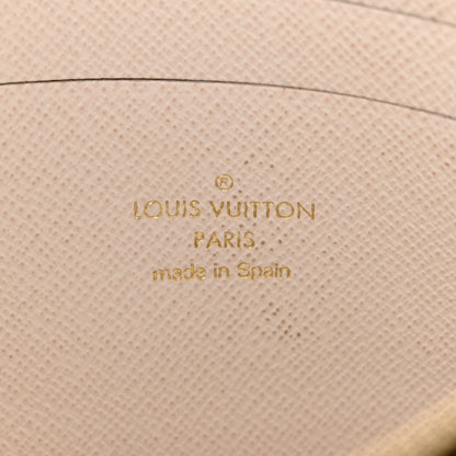 Louis Vuitton Monogram Giant Crafty Double Zip Pochette Creme Caramel 7 of 11