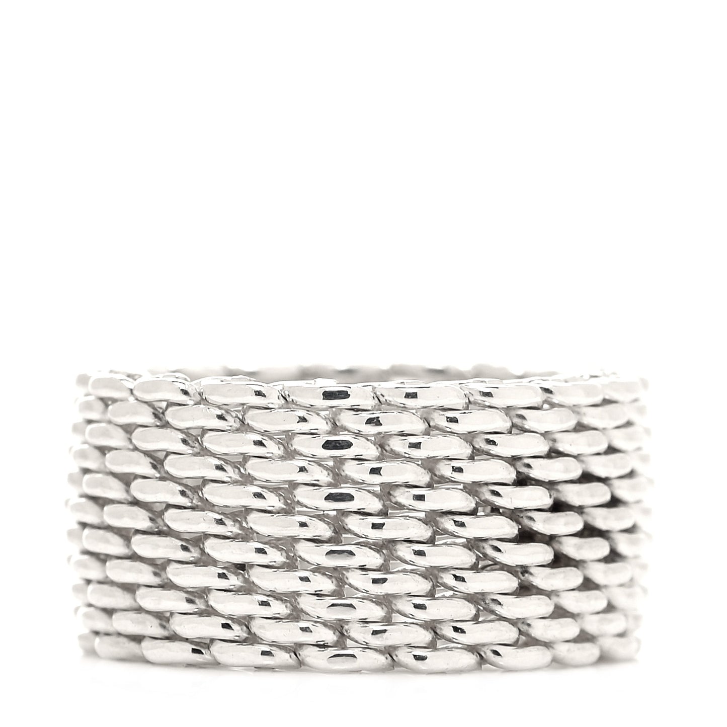 Sterling Silver Somerset Mesh Ring 49 4.75