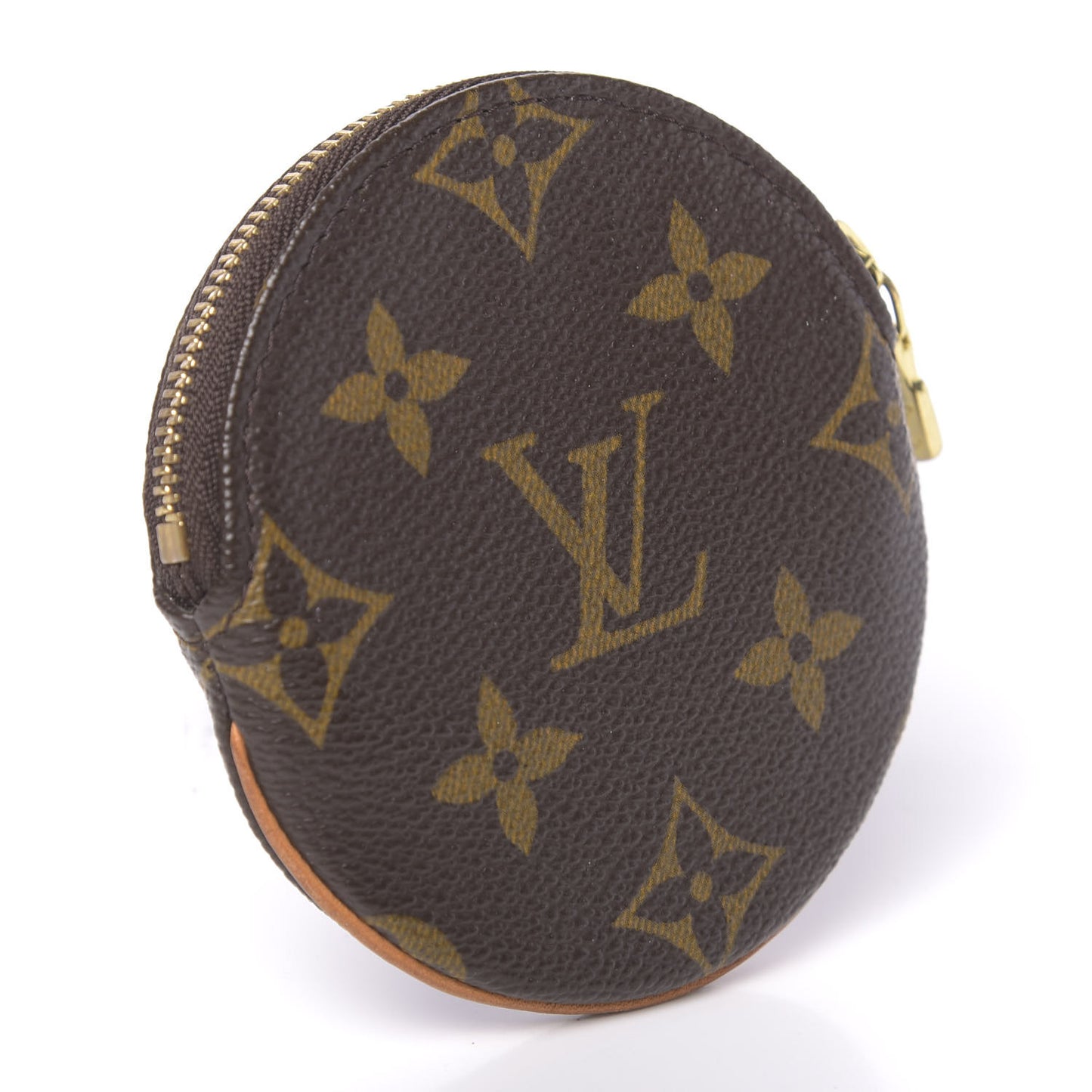 Monogram Round Coin Purse