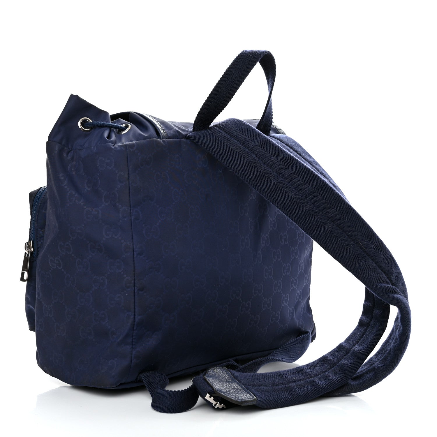 Gucci Nylon Monogram Medium Light Single Buckle Backpack Tide 3 of 13