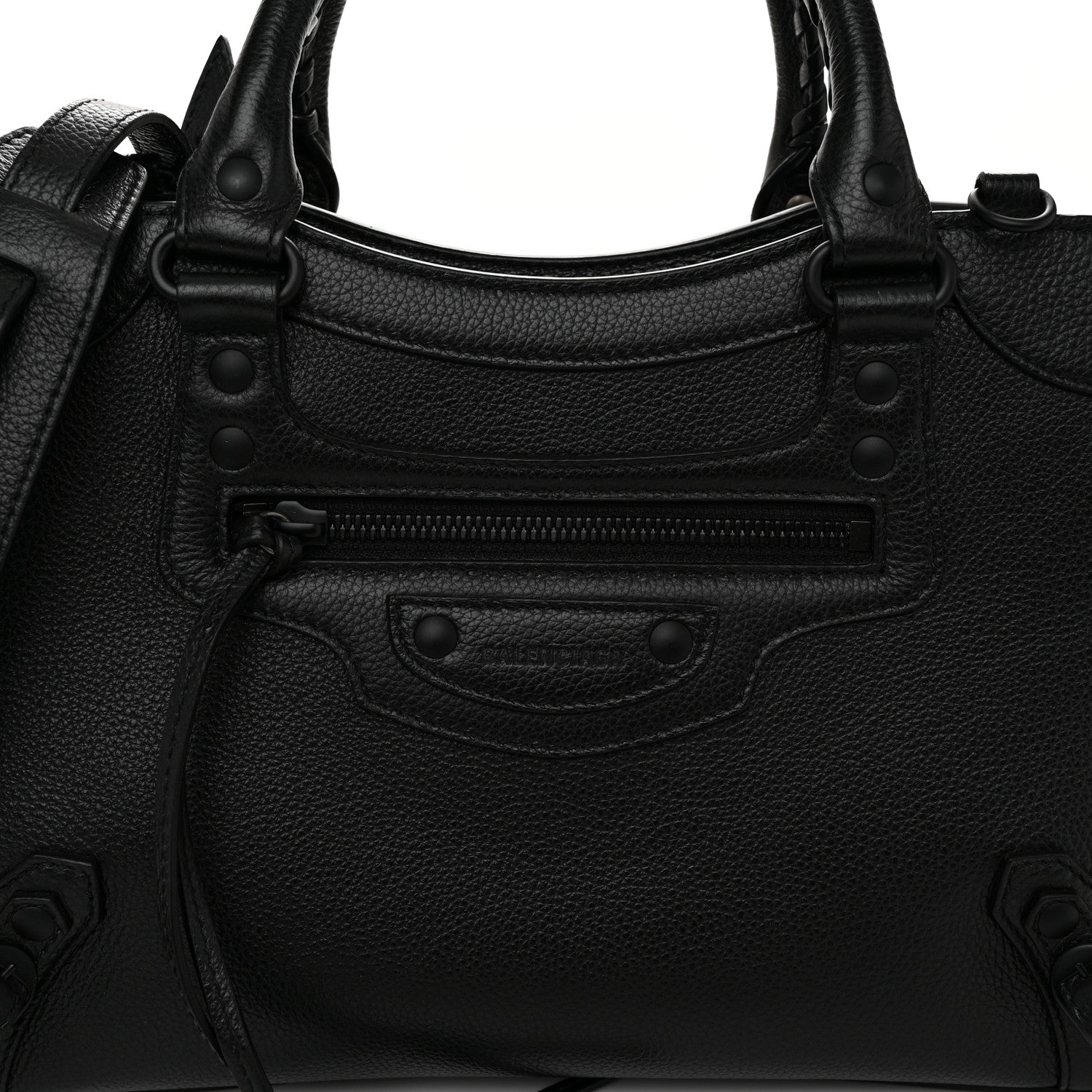 Balenciaga Grained Calfskin Neo Classic Black Hardware S City Black 8 of 10