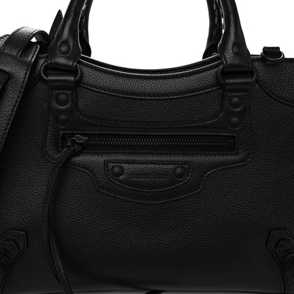 Balenciaga Grained Calfskin Neo Classic Black Hardware S City Black 8 of 10