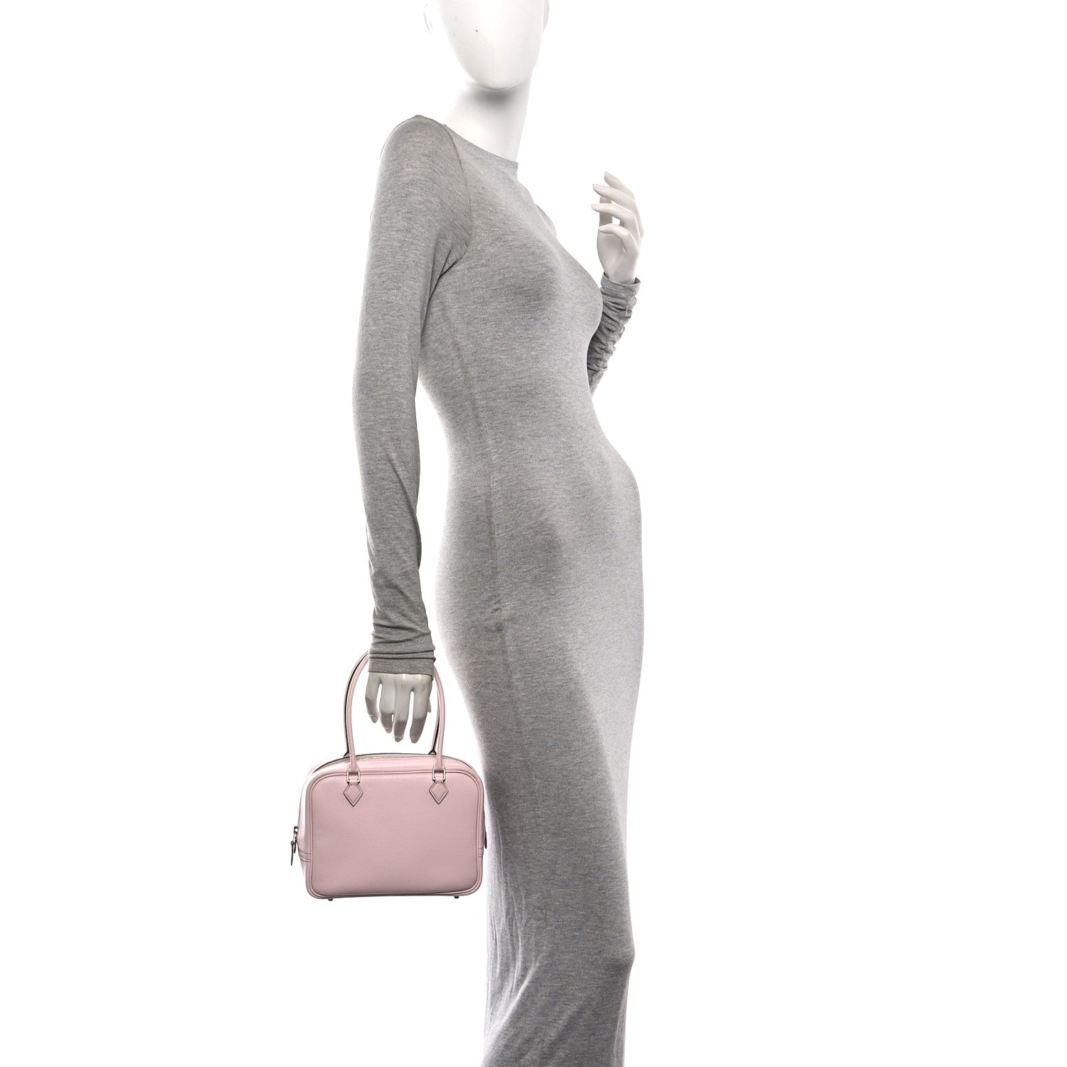 Hermes Chevre Mysore Mini Plume Rose Darling 2 of 9