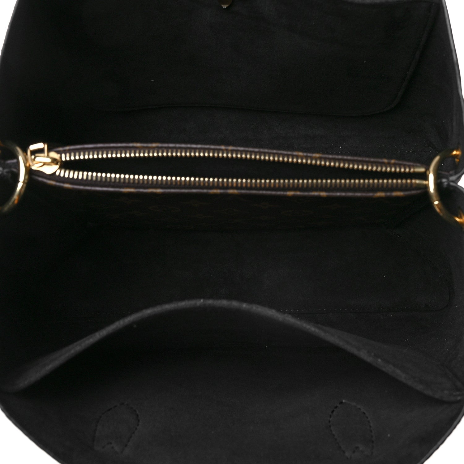 Louis Vuitton Monogram Flower Tote Black 5 of 8