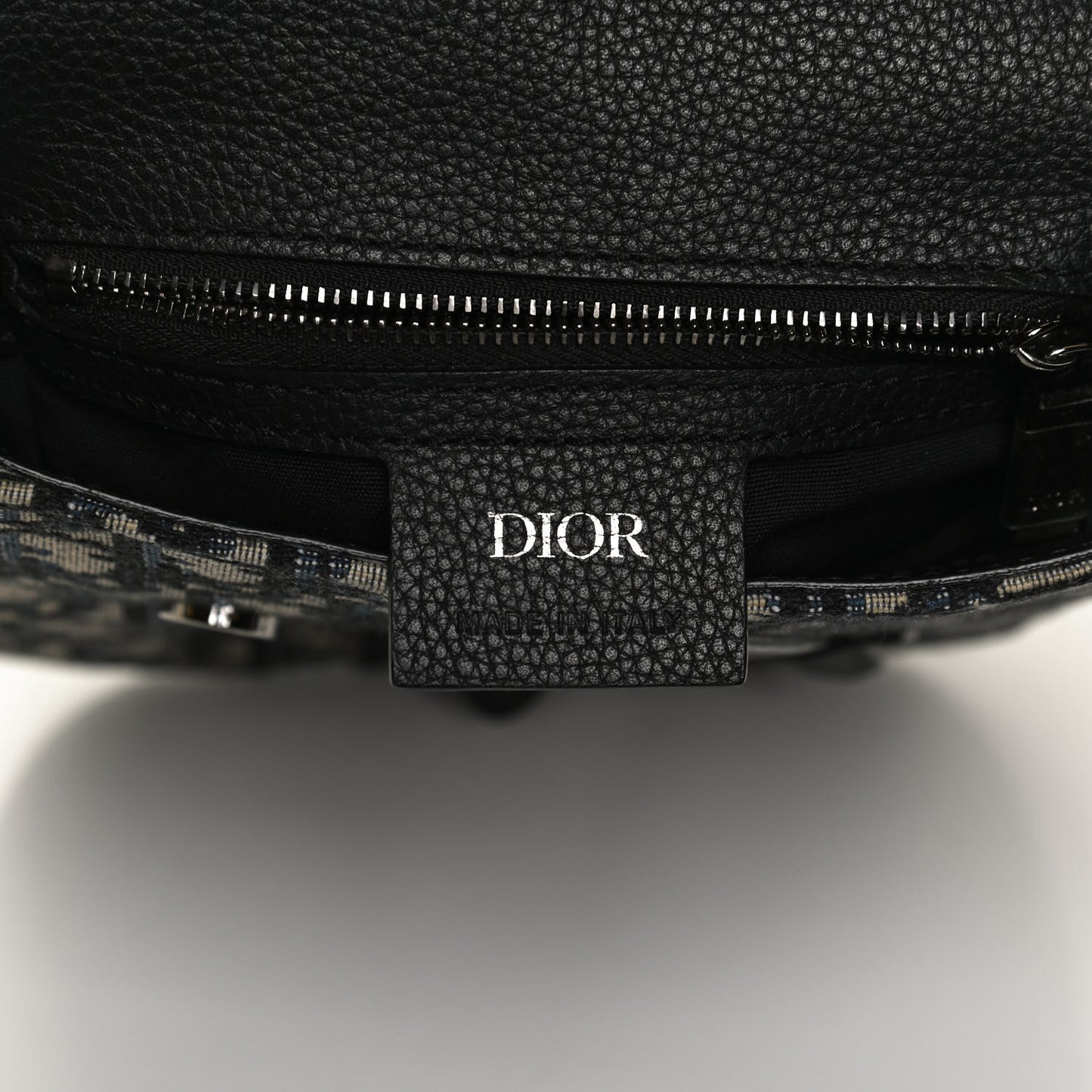 Oblique Saddle Pouch Blue