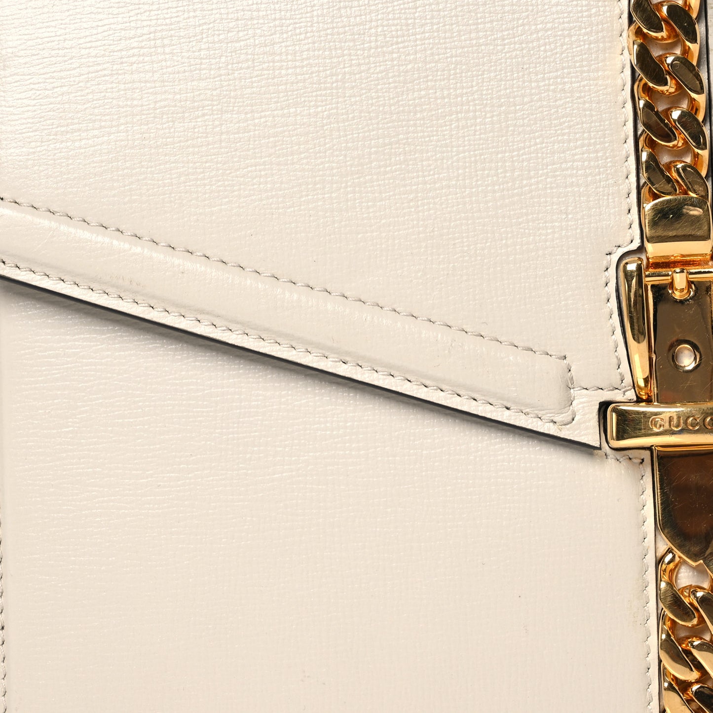Azalea Calfskin Small Sylvie 1969 Top Handle Bag White
