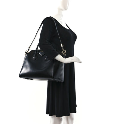 Givenchy Shiny Lord Calfskin Medium Antigona Black 2 of 8