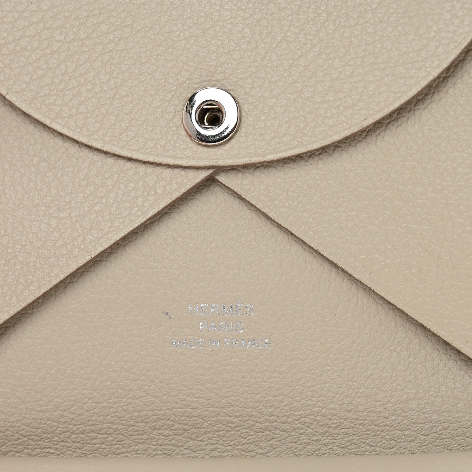 Hermes Evercolor Calvi Duo Card Case Beton 6 of 9