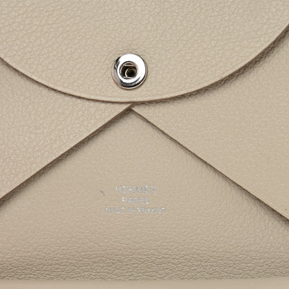 Hermes Evercolor Calvi Duo Card Case Beton 6 of 9