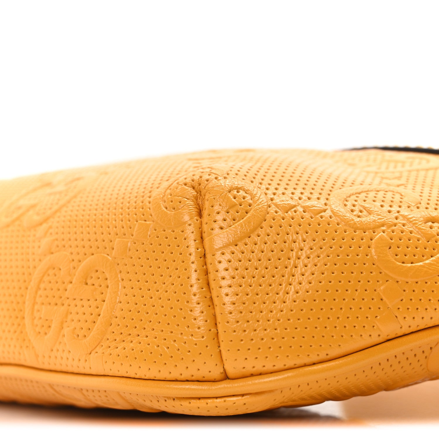 Gucci Calfskin GG Tennis Embossed Belt Bag Crop 10 of 10