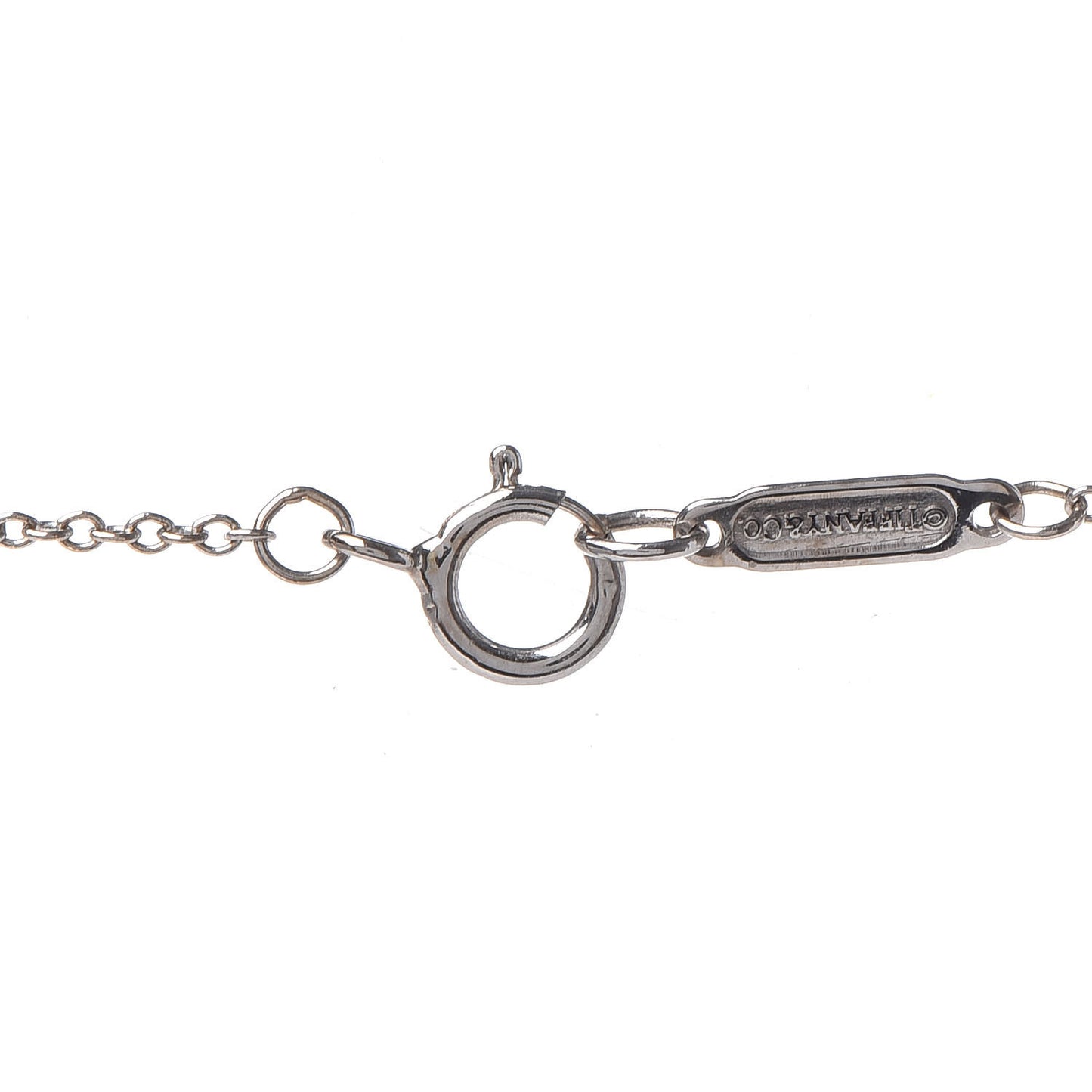 18K White Gold Diamond Atlas Key Pendant Necklace