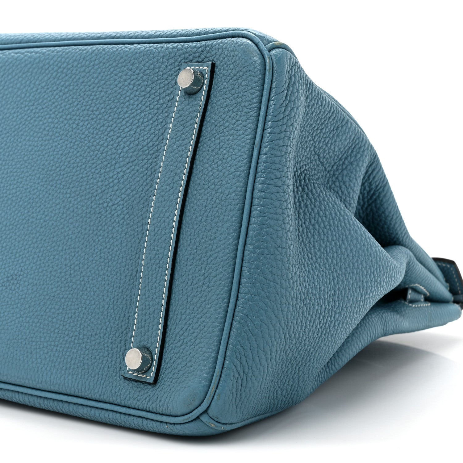 Hermes Togo Birkin 35 Blue Jean 10 of 20