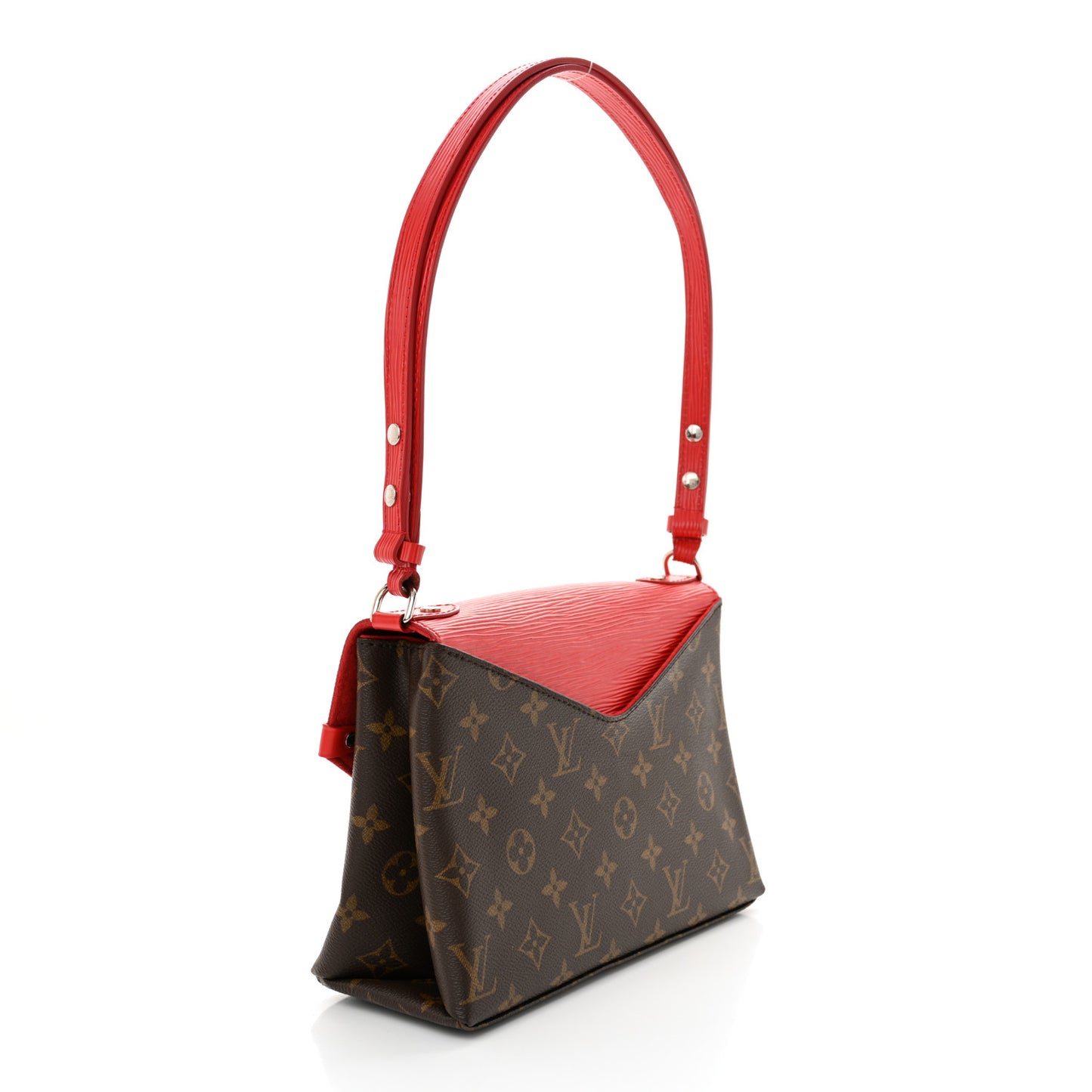 Monogram Epi Saint Michel Coquelicot