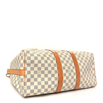 Louis Vuitton Damier Azur Keepall Bandouliere 45 3 of 8