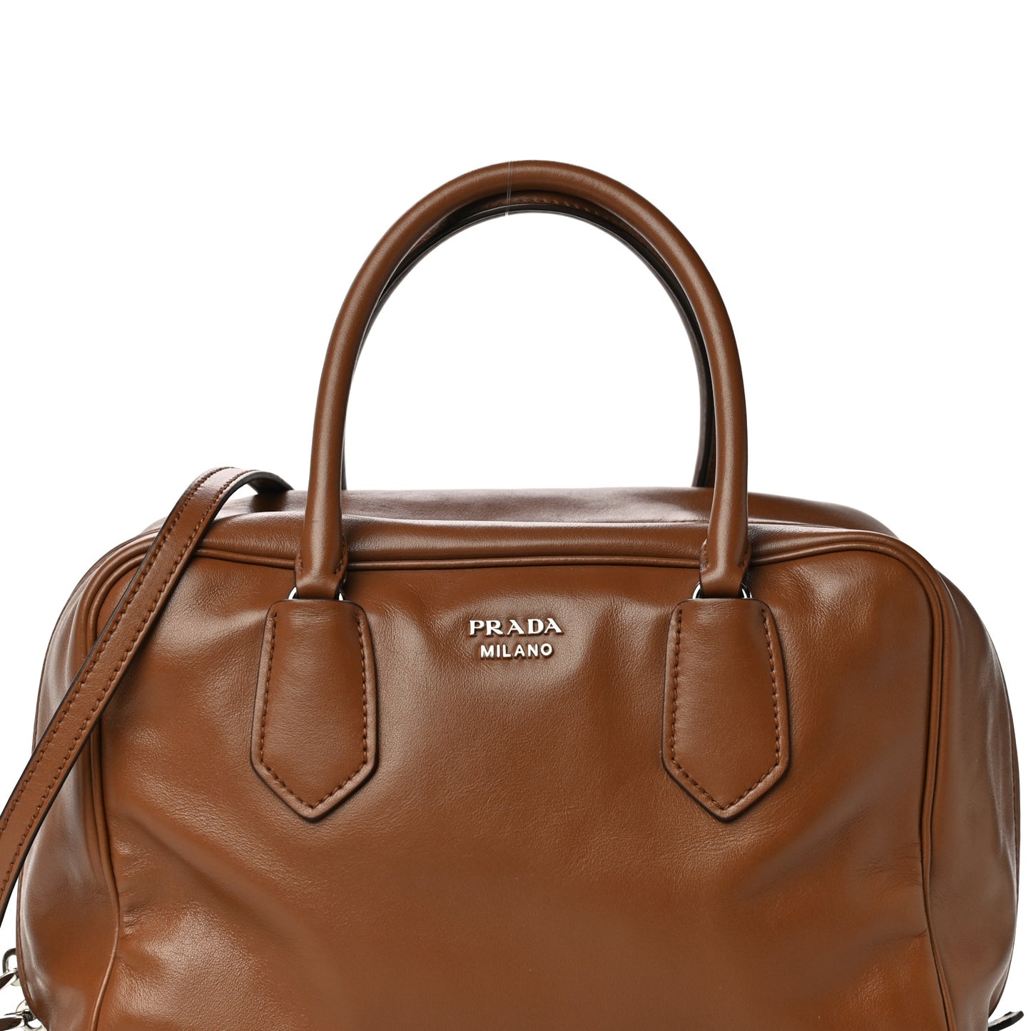 Soft Calf Medium Inside Tote Cannella Turchese