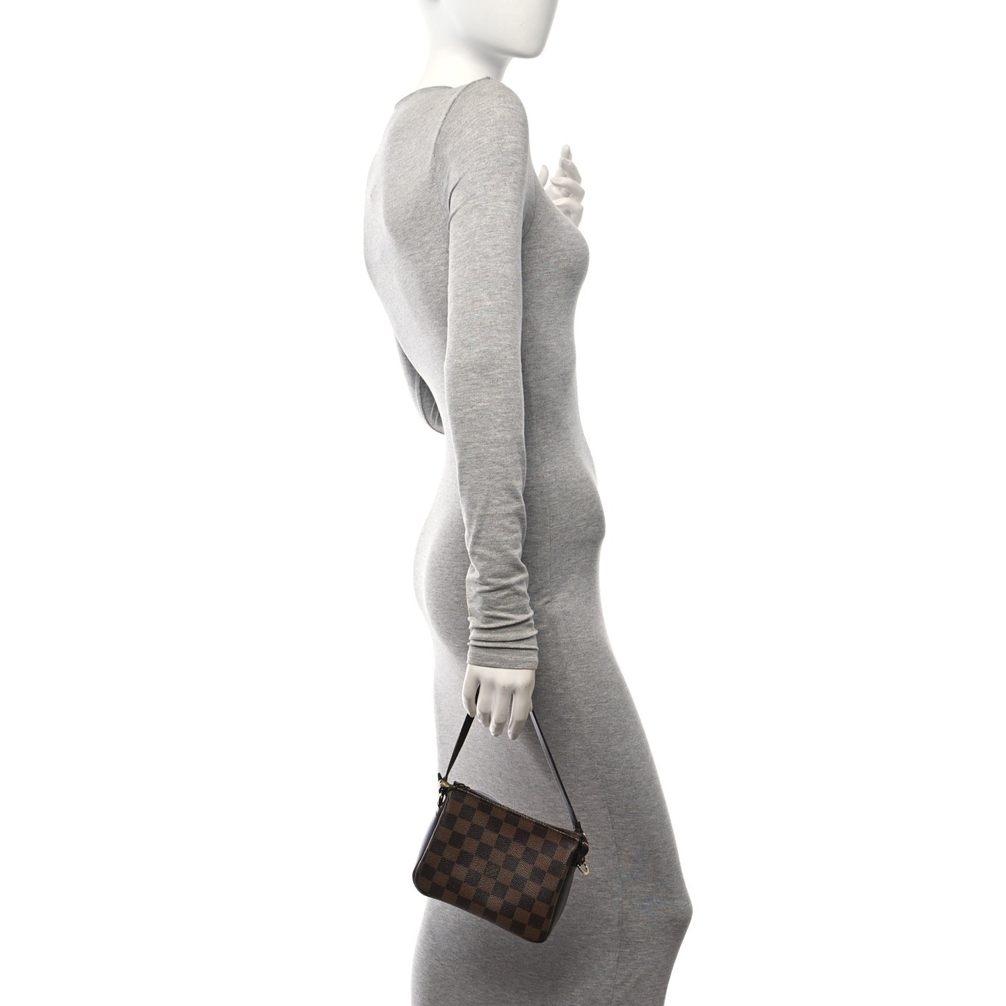 Damier Ebene Trousse Make Up Bag Pochette