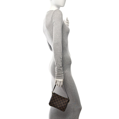 Louis Vuitton Damier Ebene Trousse Make Up Bag Pochette 2 of 9