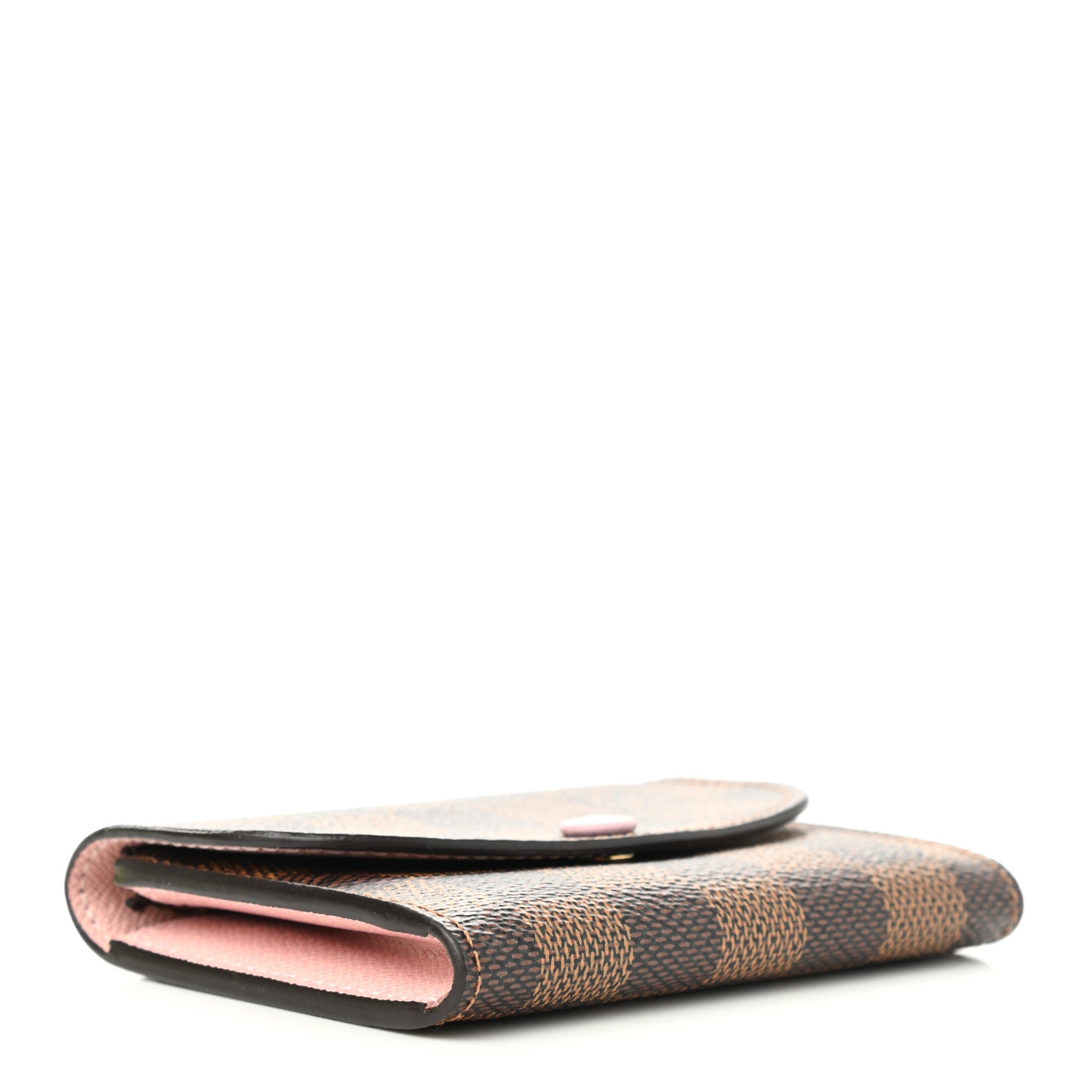 Louis Vuitton Damier Ebene Rosalie Coin Purse Rose Ballerine 4 of 9