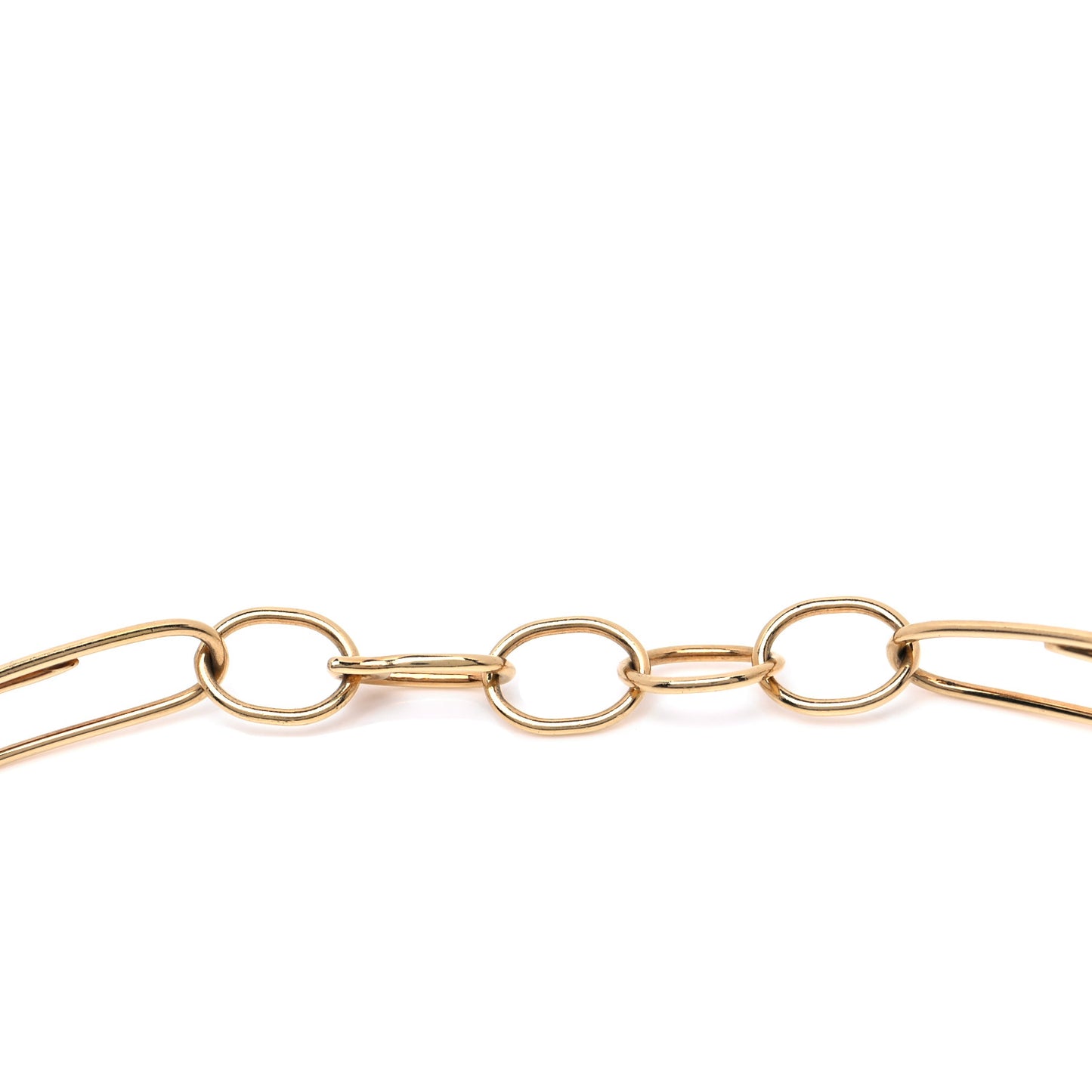 18K Yellow Gold Elsa Peretti Wave Necklace