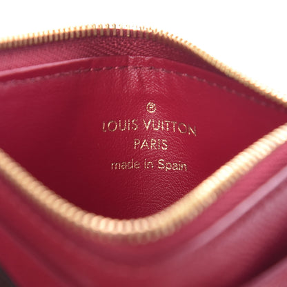 Louis Vuitton Monogram Zipped Card Holder Fuchsia 6 of 7