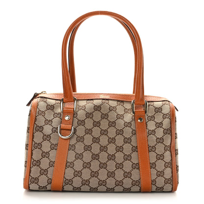 Gucci Monogram Small Abbey Boston Orange 1 of 11