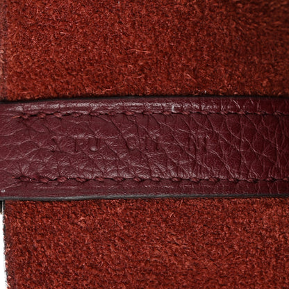 Hermes Taurillon Clemence Picotin Lock 22 MM Bordeaux 7 of 11