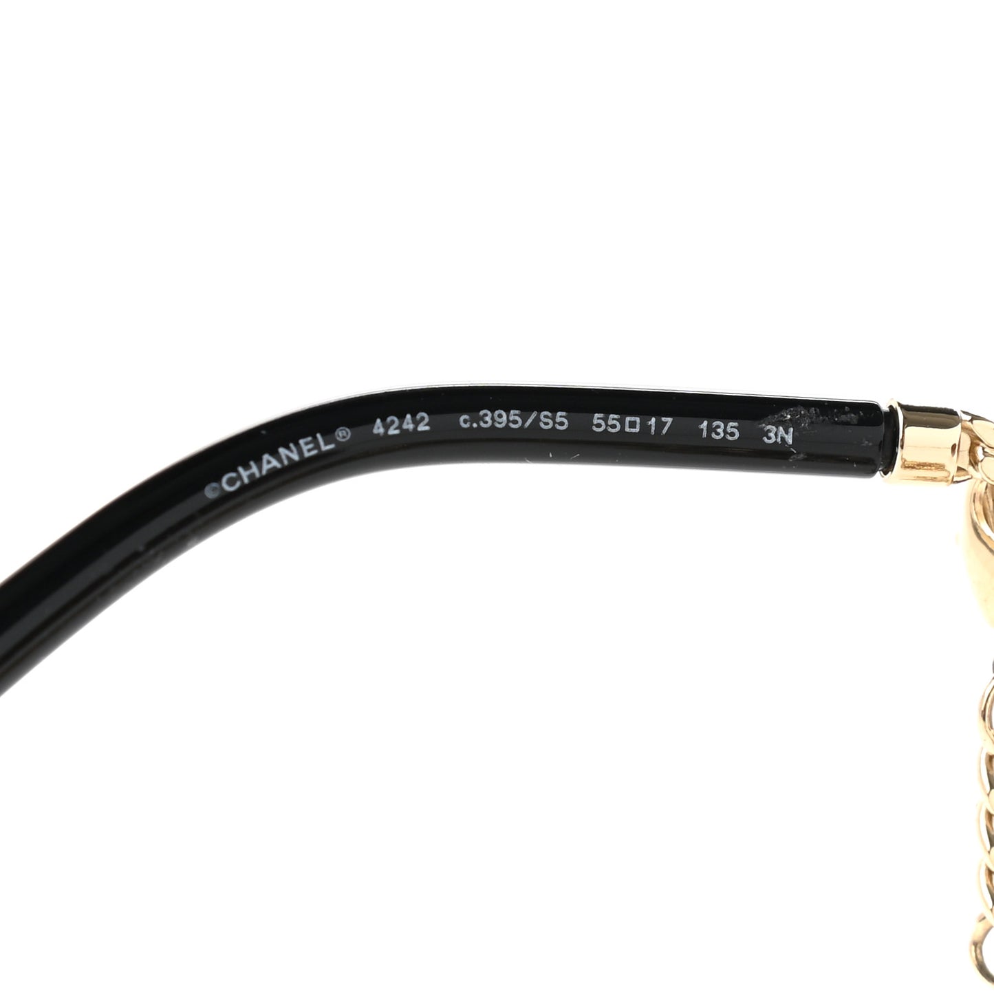 Chain Pantos Sunglasses 4242 Gold Brown