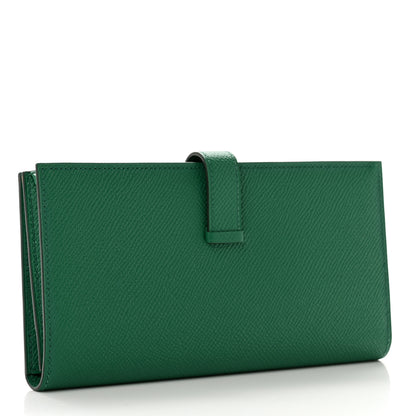 Hermes Epsom Bearn Gusset Wallet Vert Bengale 3 of 7